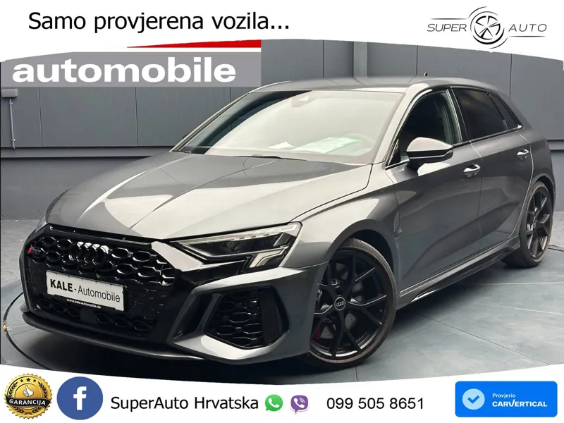 Audi RS3 Sedan 2.5 TFSI (400 KS) quattro S tronic LED+GR SJED+ACC