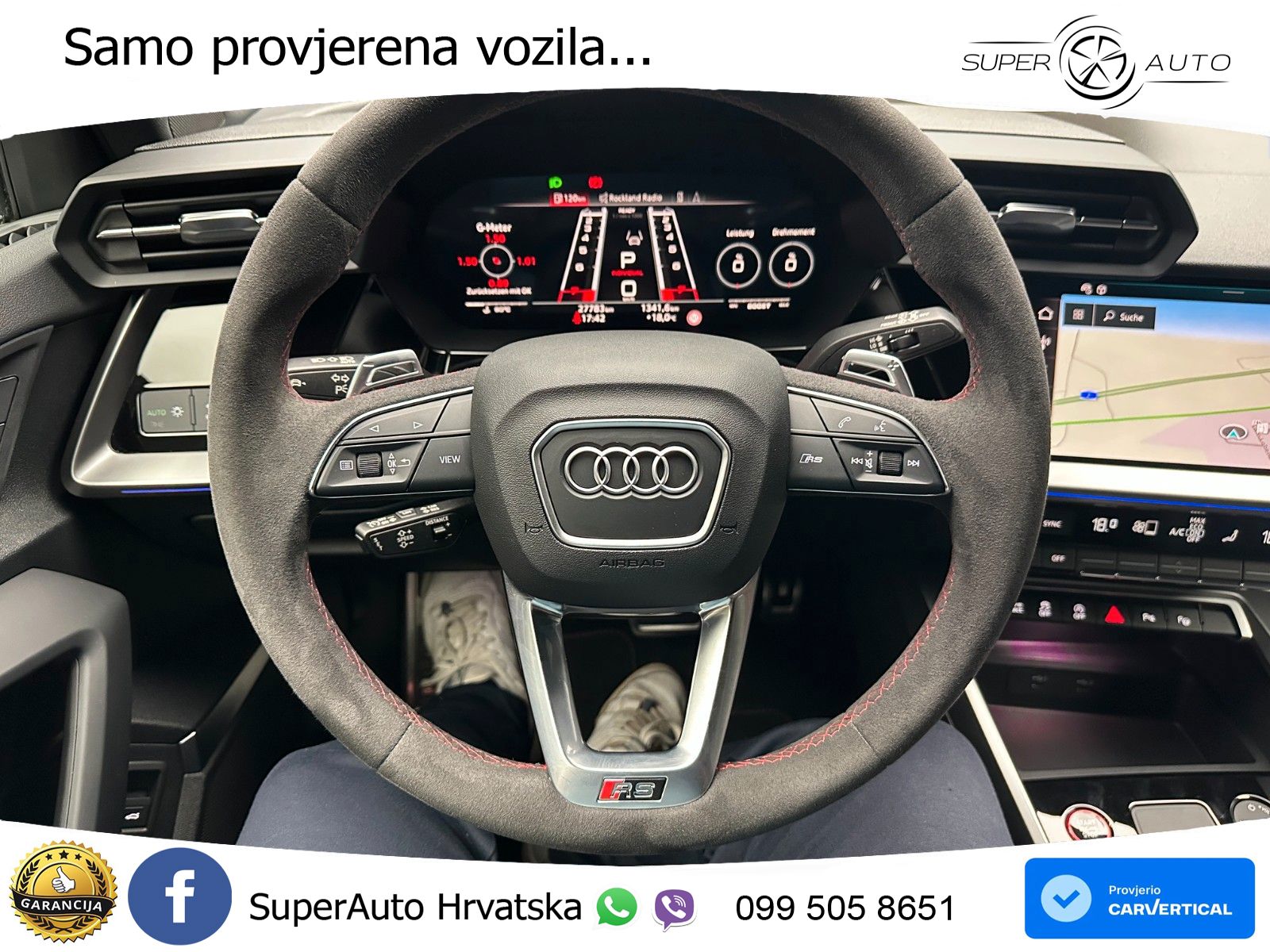 Audi RS3 Sedan 2.5 TFSI (400 KS) quattro S tronic LED+GR SJED+ACC
