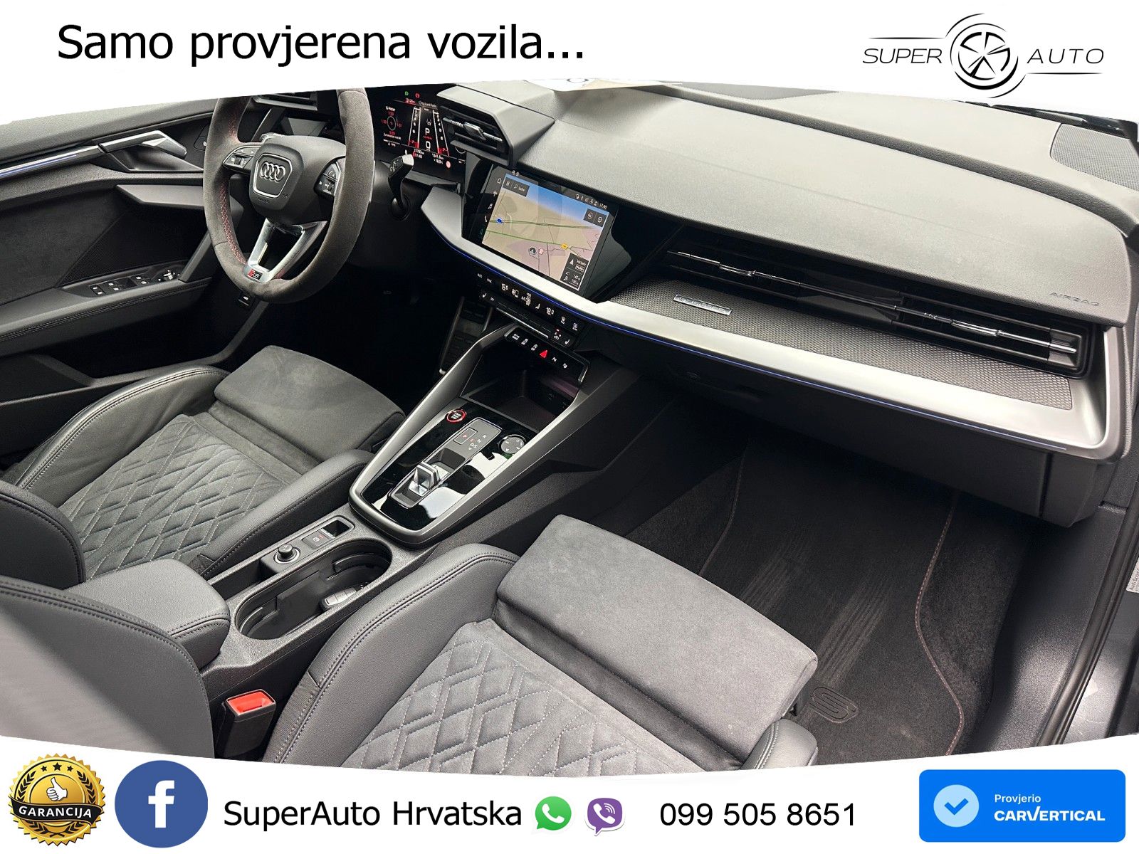 Audi RS3 Sedan 2.5 TFSI (400 KS) quattro S tronic LED+GR SJED+ACC