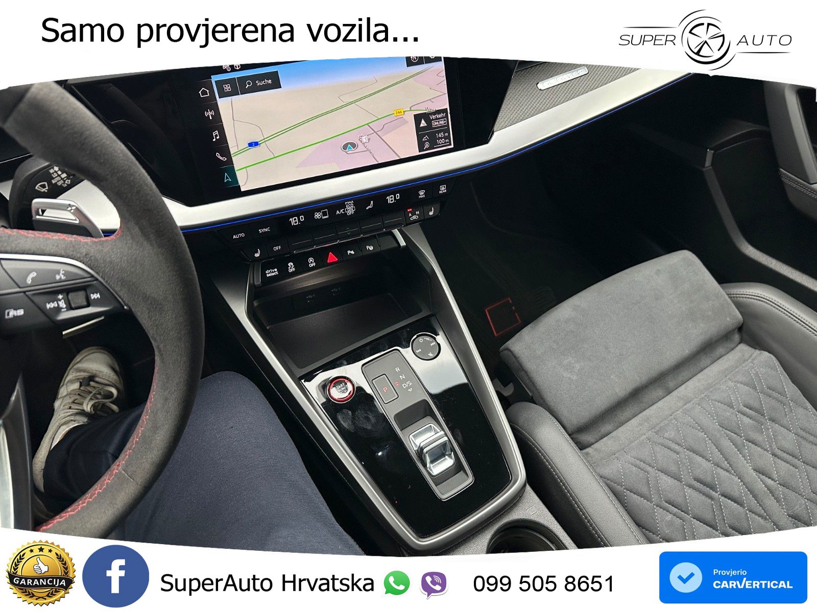 Audi RS3 Sedan 2.5 TFSI (400 KS) quattro S tronic LED+GR SJED+ACC