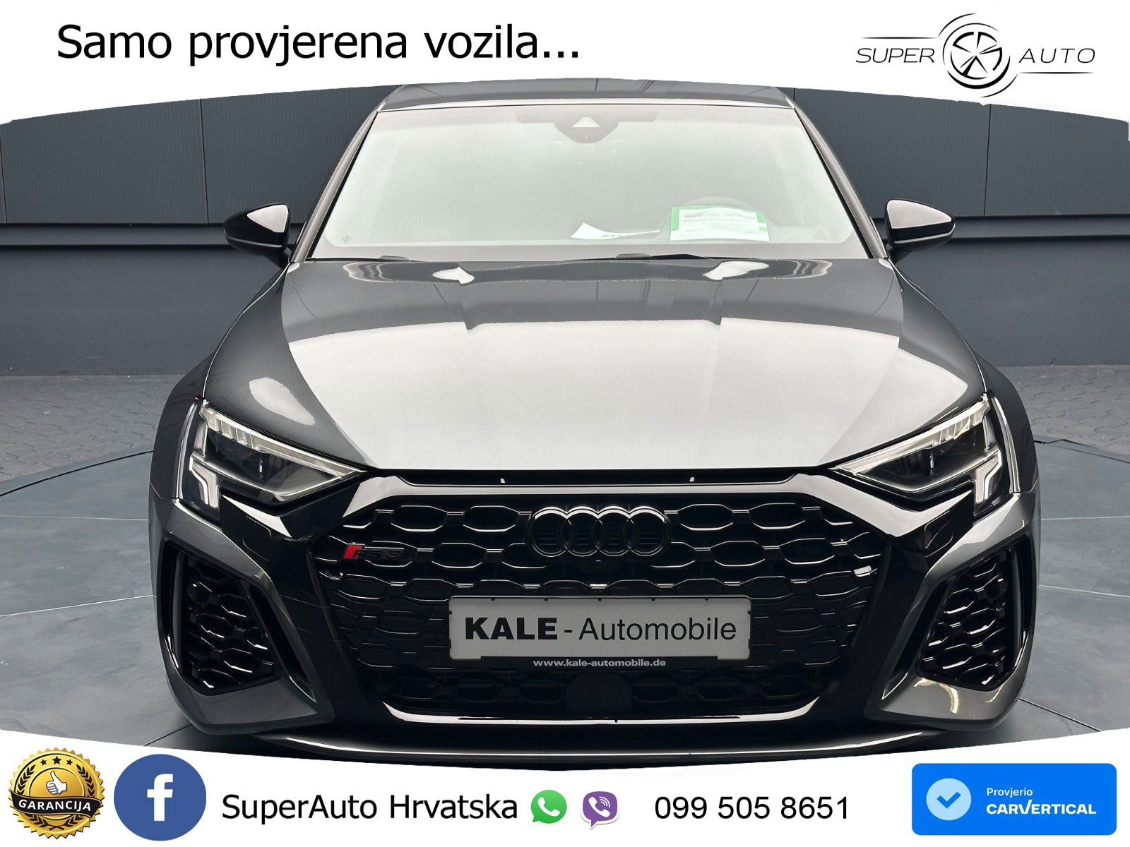 Audi RS3 Sedan 2.5 TFSI (400 KS) quattro S tronic LED+GR SJED+ACC