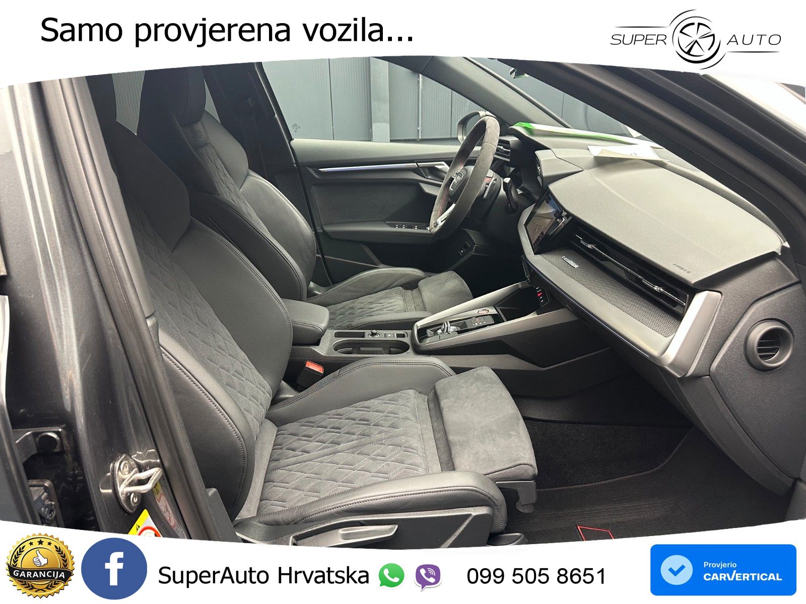 Audi RS3 Sedan 2.5 TFSI (400 KS) quattro S tronic LED+GR SJED+ACC