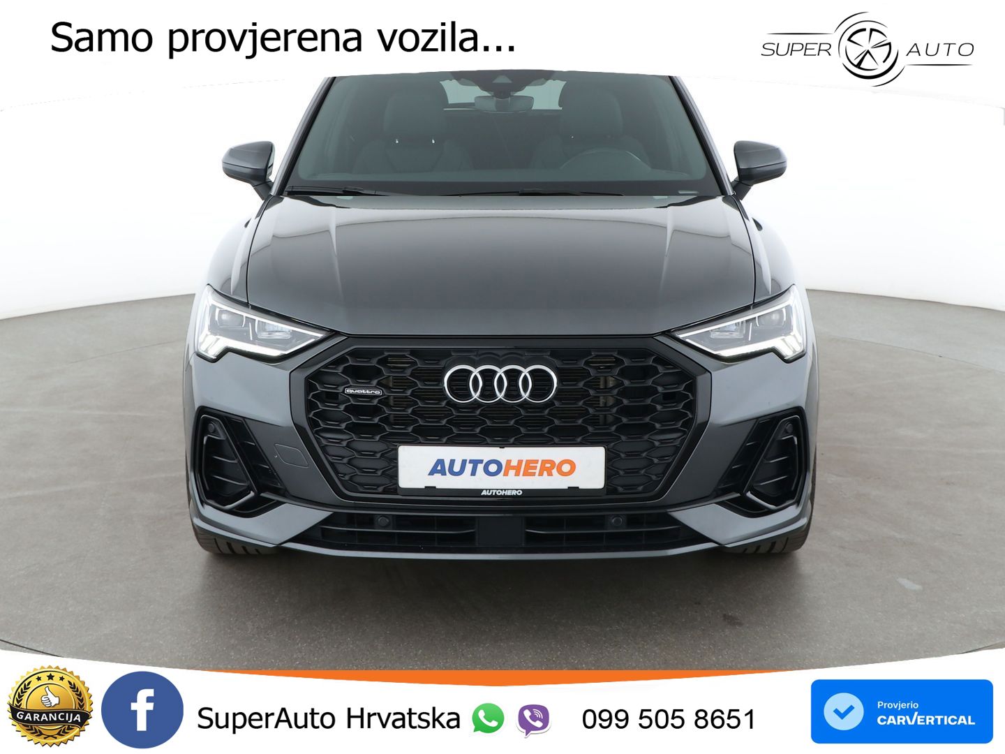 Audi Q3 II Sportback 40 TFSI (190 KS) quattro S tronic S line LED+GR SJED+ACC