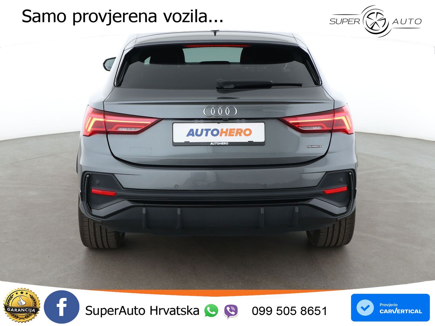 Audi Q3 II Sportback 40 TFSI (190 KS) quattro S tronic S line LED+GR SJED+ACC