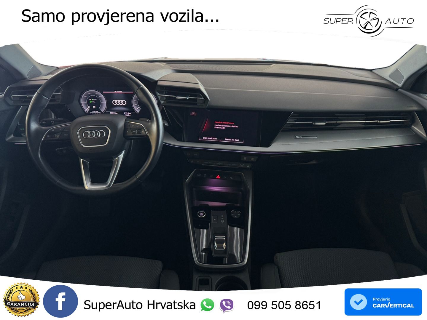 Audi A3 40 TFSIe (204 KS) S tronic S line LED+GR SJED+ACC