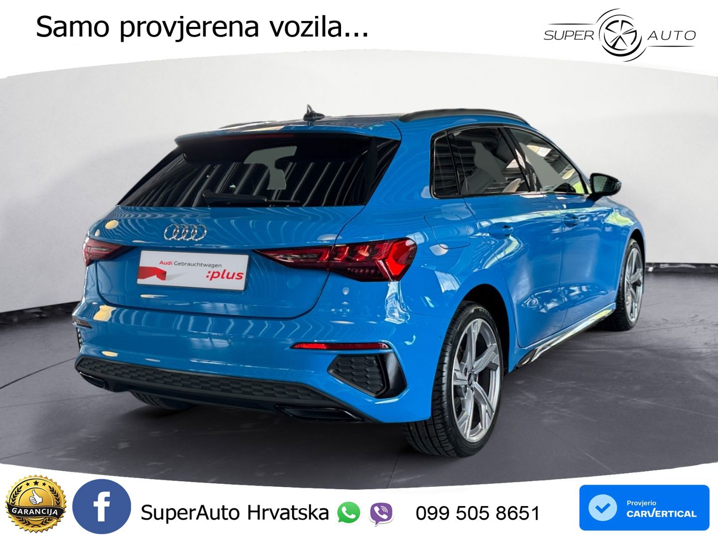 Audi A3 40 TFSIe (204 KS) S tronic S line LED+GR SJED+ACC