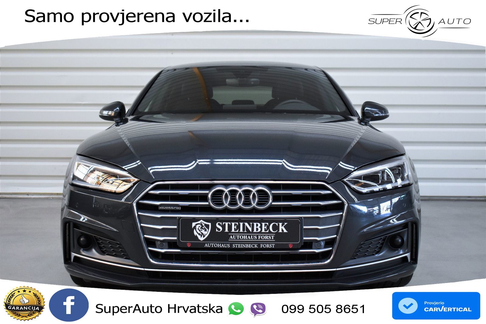Audi A5 Sportback 40 TDI (190 KS) quattro ultra S tronic S line LED+GR SJED+ACC