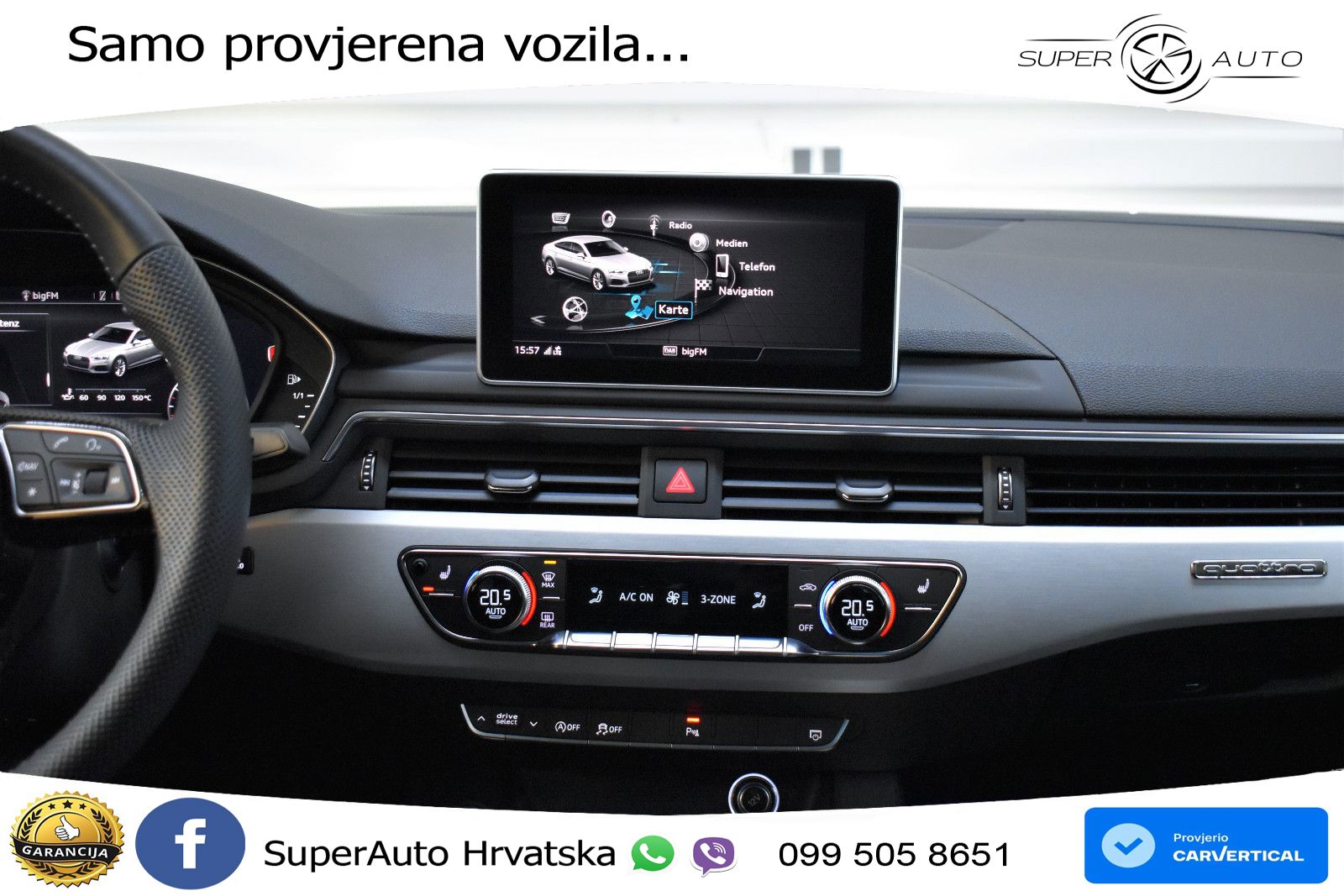 Audi A5 Sportback 40 TDI (190 KS) quattro ultra S tronic S line LED+GR SJED+ACC