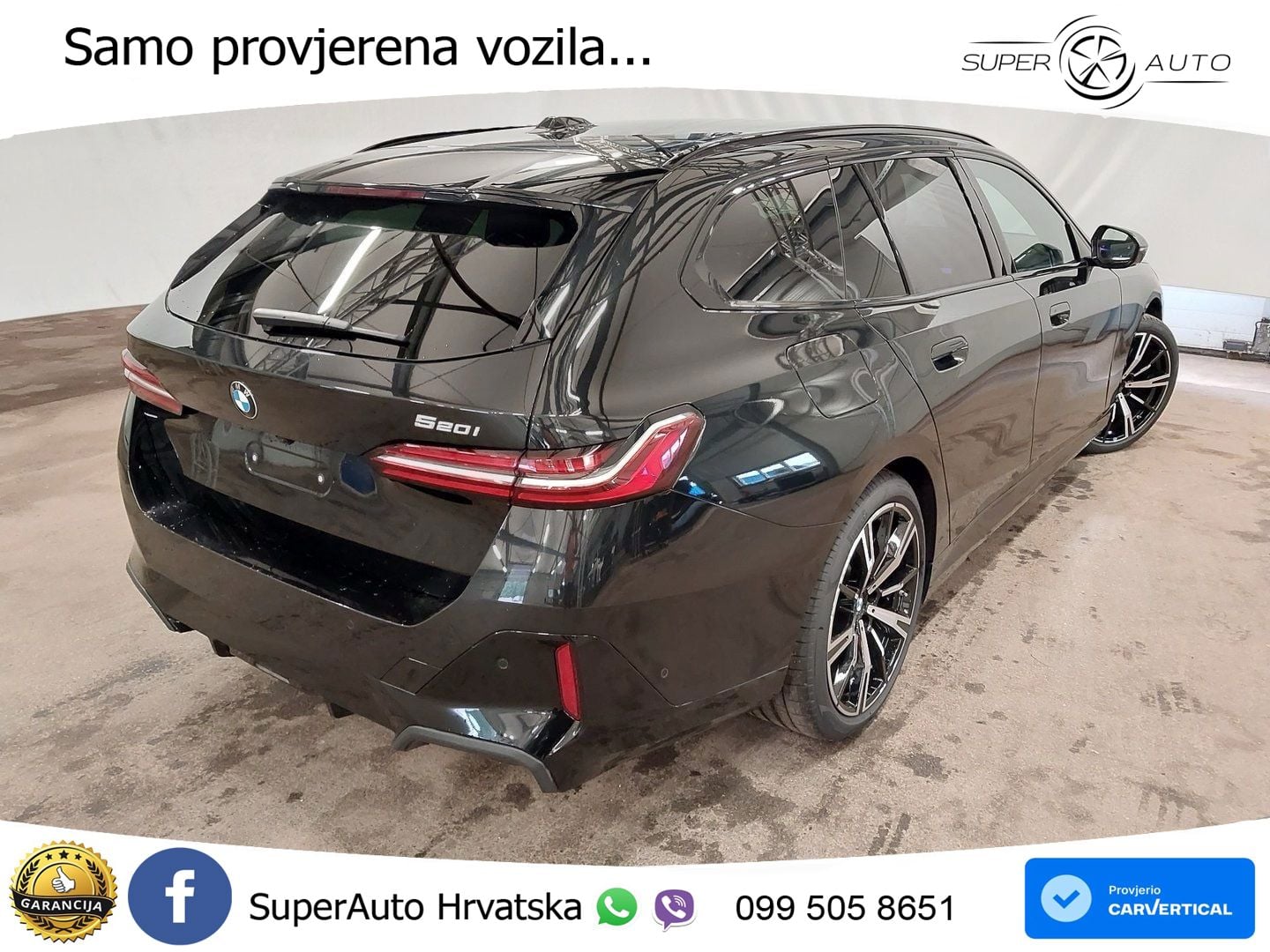 BMW 520i Touring (208 KS) Steptronic M Sport LED+GR SJED+ACC