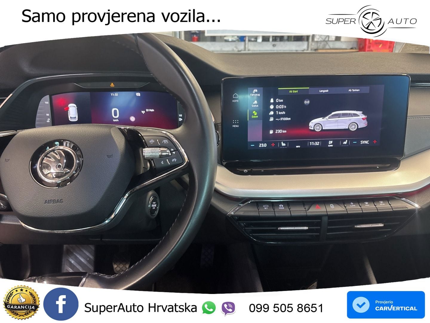 Škoda Octavia Combi 2.0 TDI (150 KS) LED+GR SJED+ACC