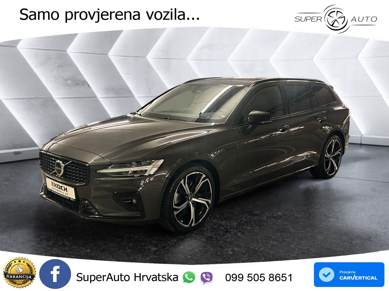 Volvo V60 2.0 B4 Benzin DCT ACC+HEAD+4xGR SJED+360+PANO