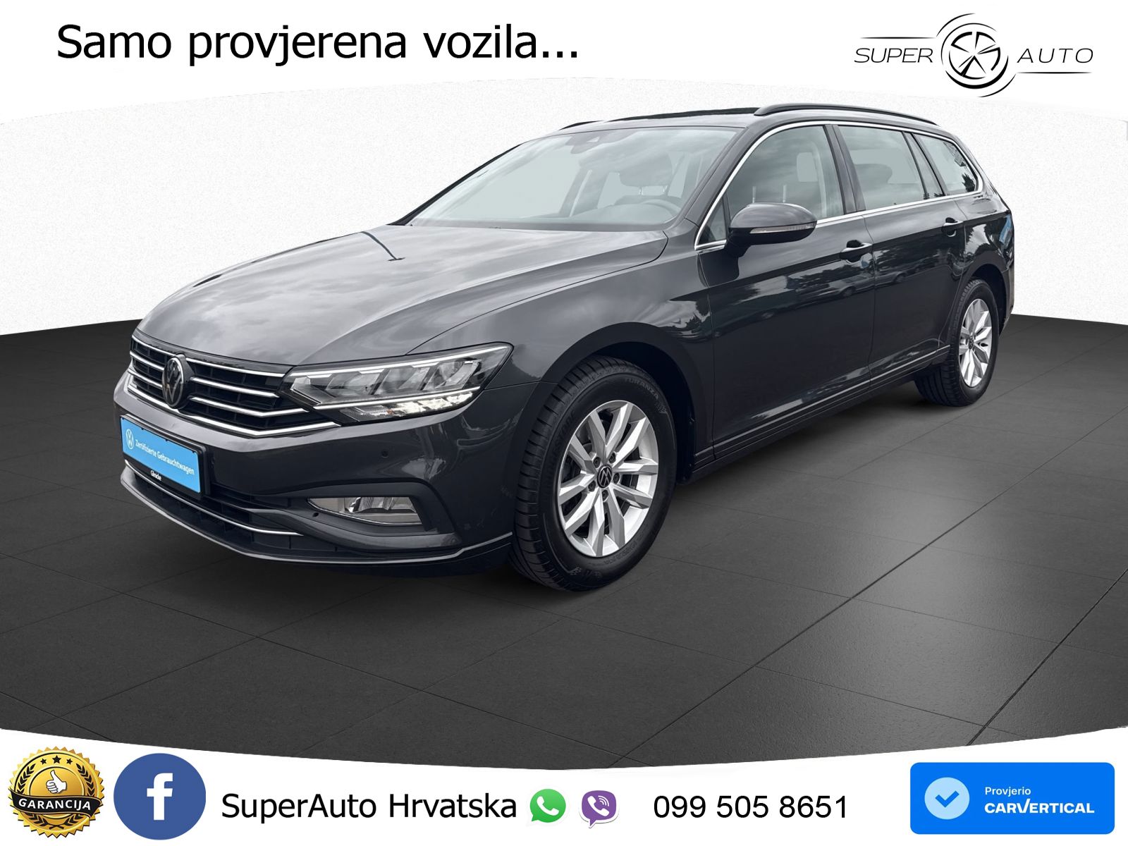 Volkswagen Passat Variant 2.0 TDI (150 KS) DSG Business LED+GR SJED+ACC