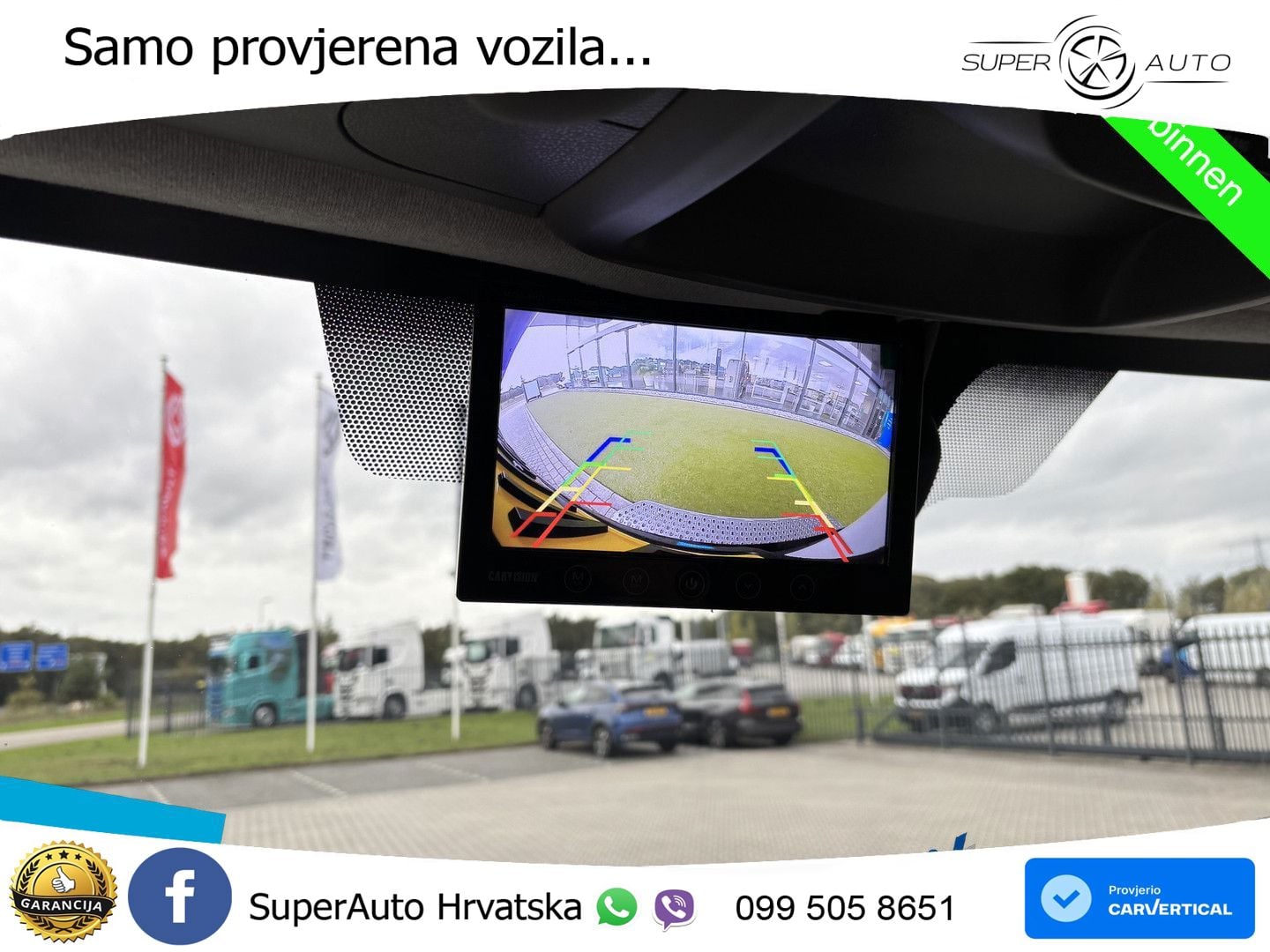 Renault Master 135 L3H2 Achteruitrijcamera + PostNL inri 136 KS