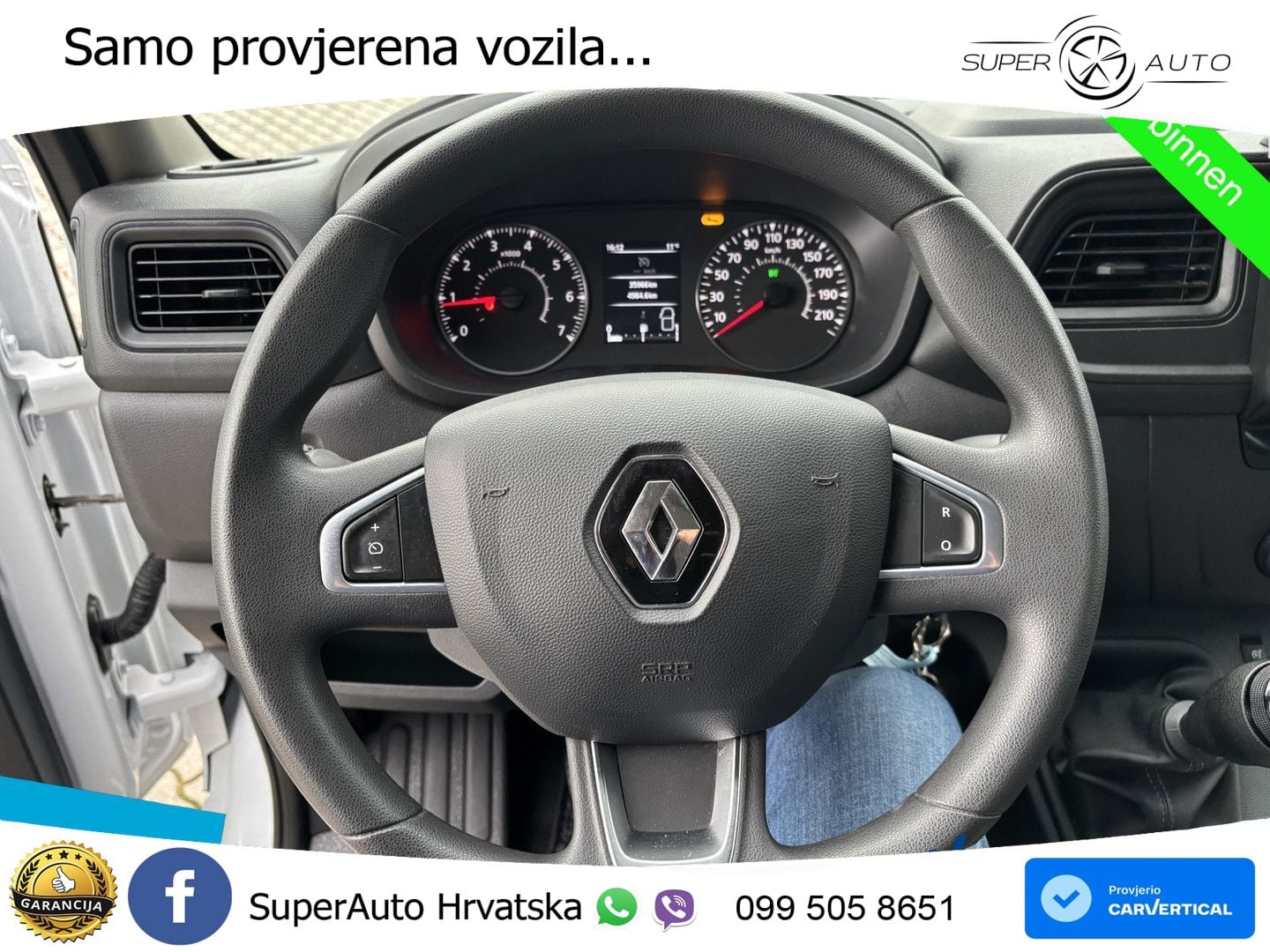 Renault Master 135 L3H2 Achteruitrijcamera + PostNL inri 136 KS