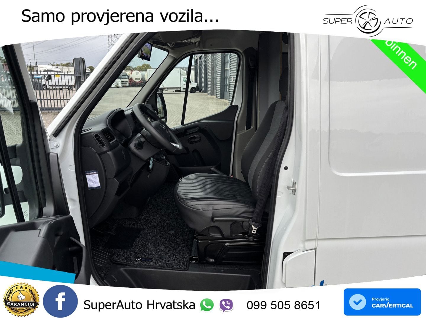Renault Master 135 L3H2 Achteruitrijcamera + PostNL inri 136 KS