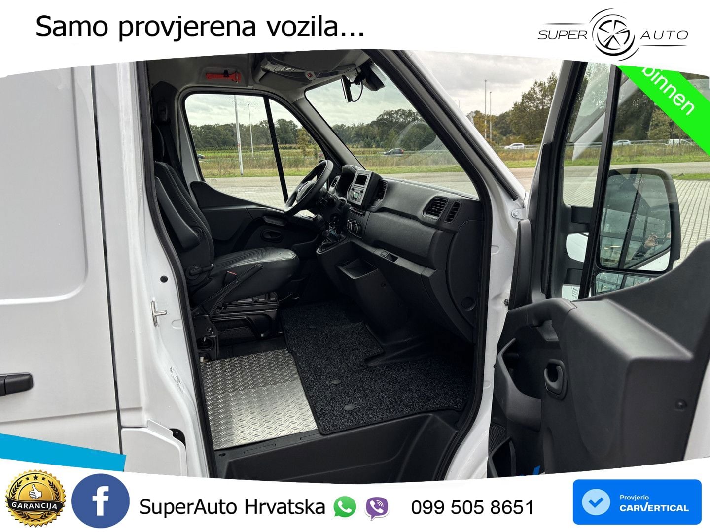 Renault Master 135 L3H2 Achteruitrijcamera + PostNL inri 136 KS