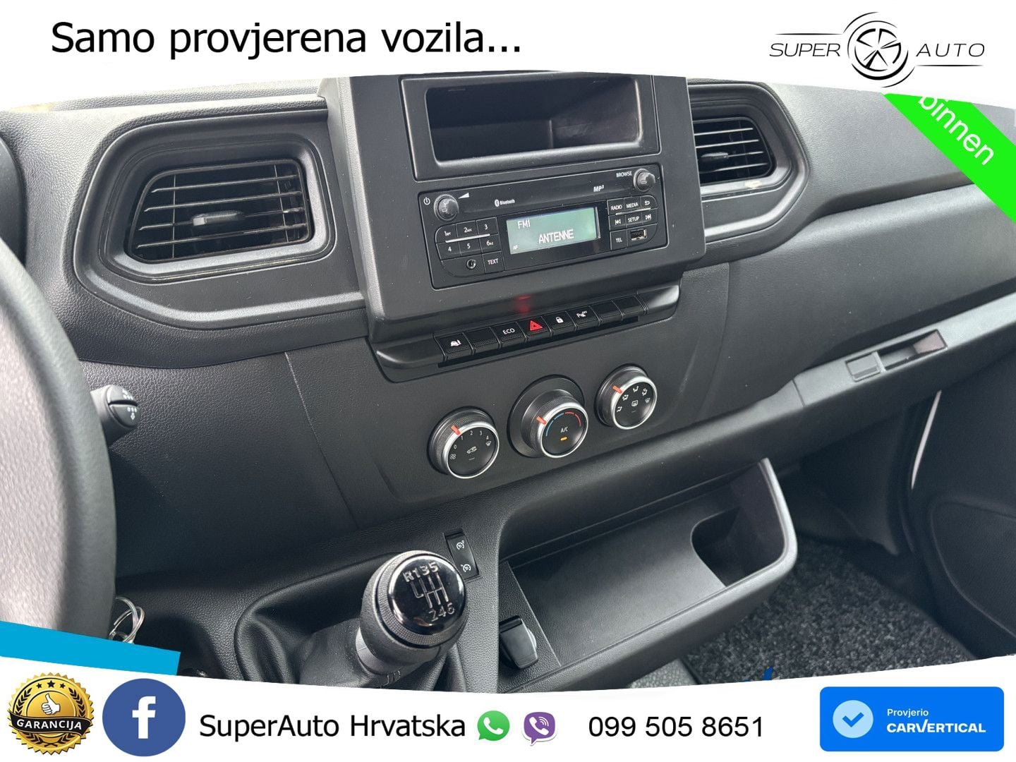Renault Master 135 L3H2 Achteruitrijcamera + PostNL inri 136 KS