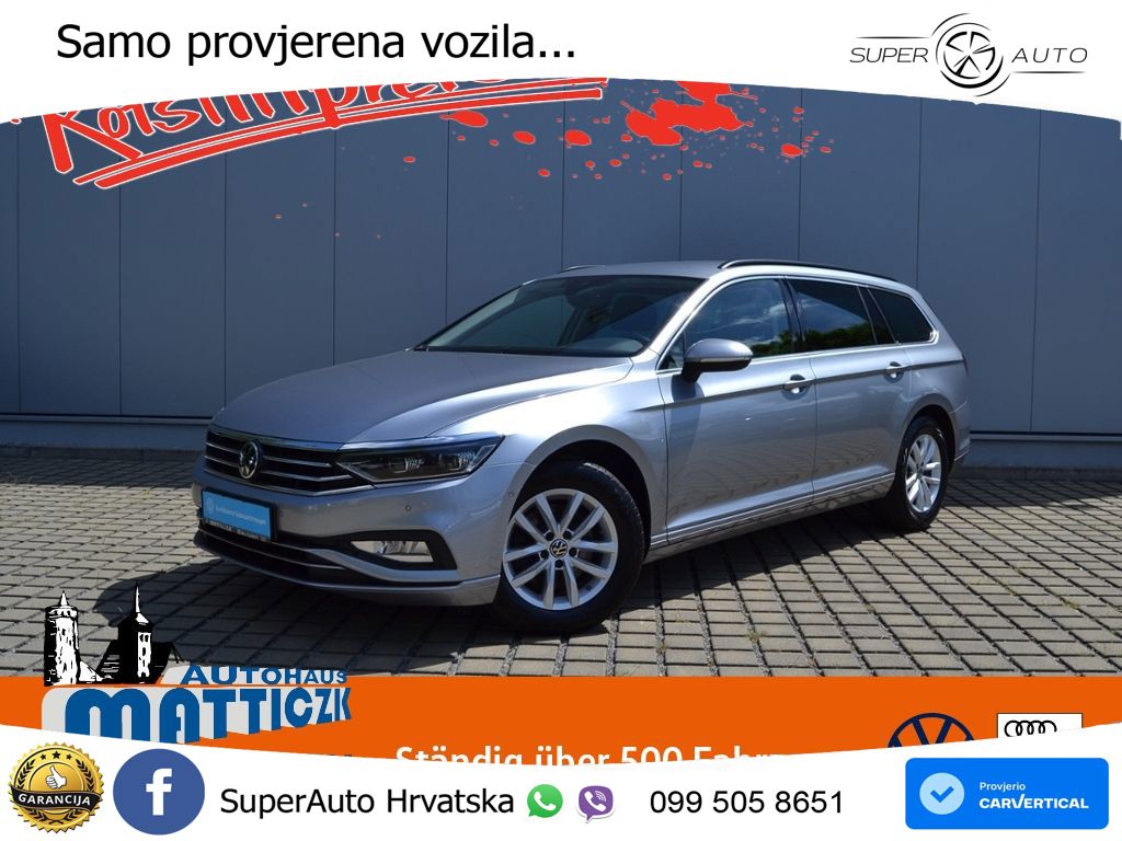 Volkswagen Passat Variant 2.0 TDI (150 KS) DSG Business MATRIX+GR SJED+KAM