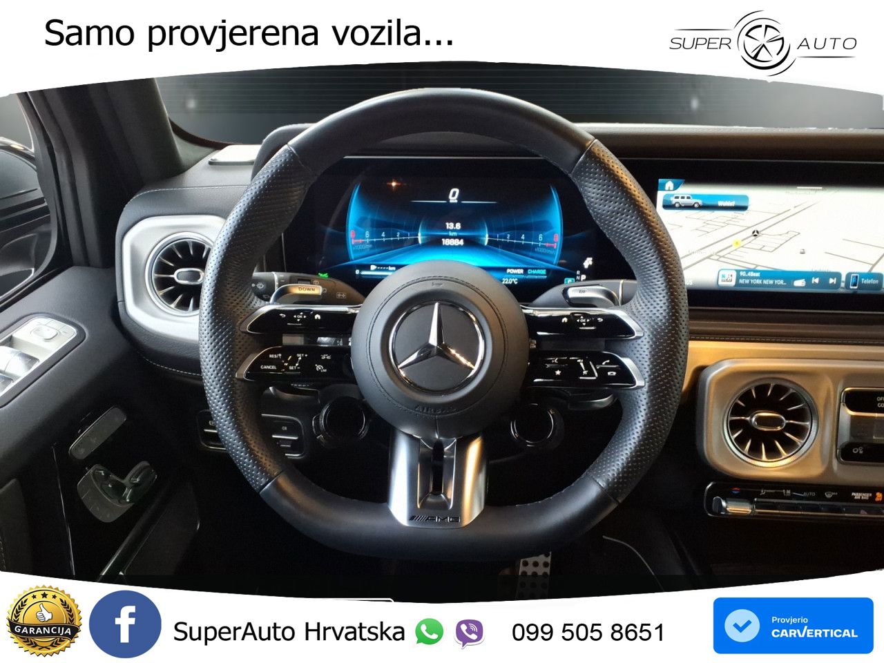 Mercedes AMG G 63 Long V8 (585 KS) 4MATIC 9G-TRONIC AMG SPEEDSHIFT TCT Exclusive LED+ACC