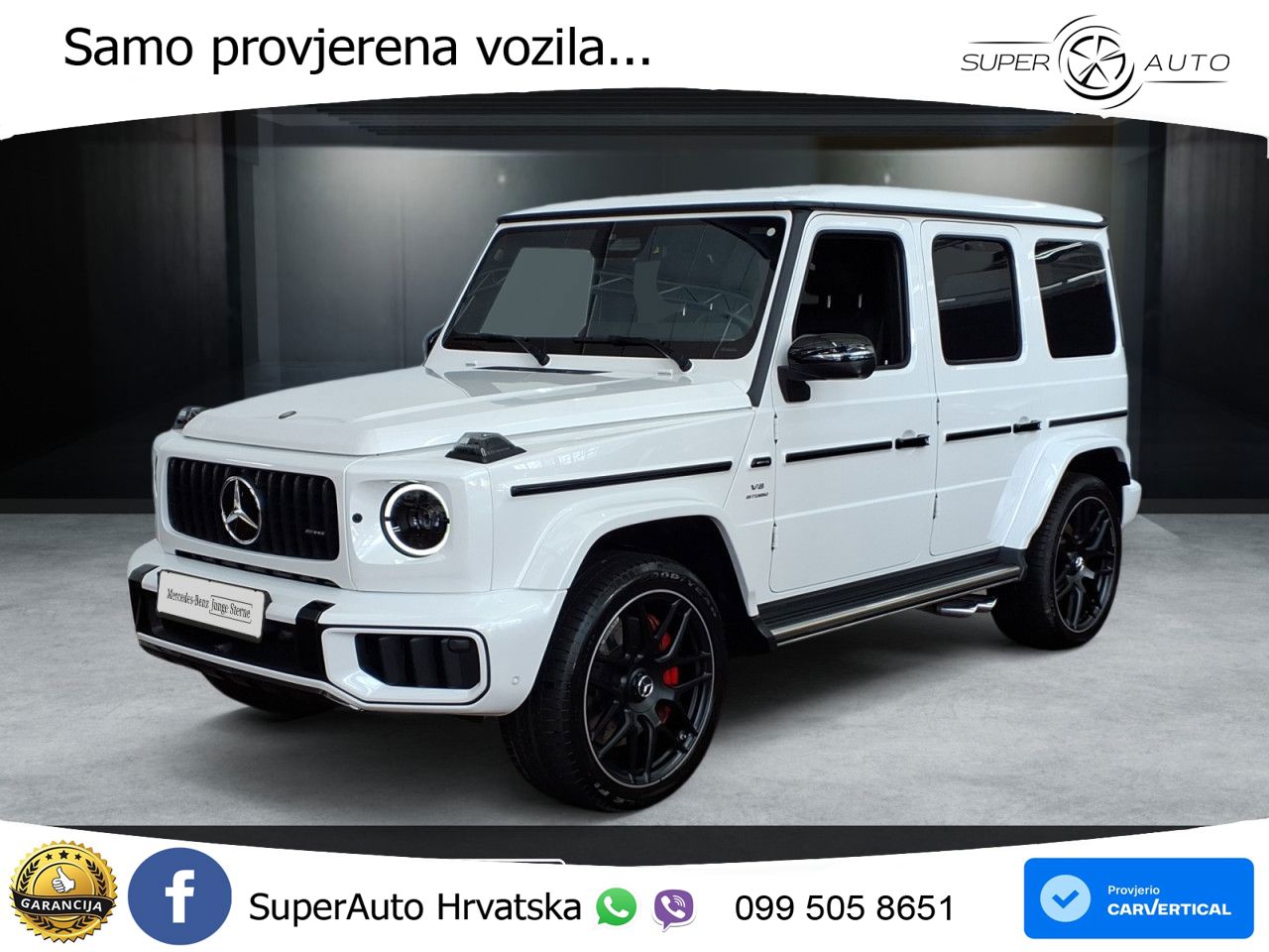 Mercedes AMG G 63 Long V8 (585 KS) 4MATIC 9G-TRONIC AMG SPEEDSHIFT TCT Exclusive LED+ACC