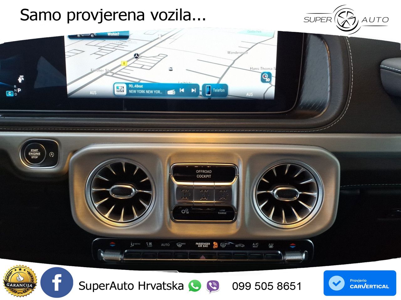 Mercedes AMG G 63 Long V8 (585 KS) 4MATIC 9G-TRONIC AMG SPEEDSHIFT TCT Exclusive LED+ACC