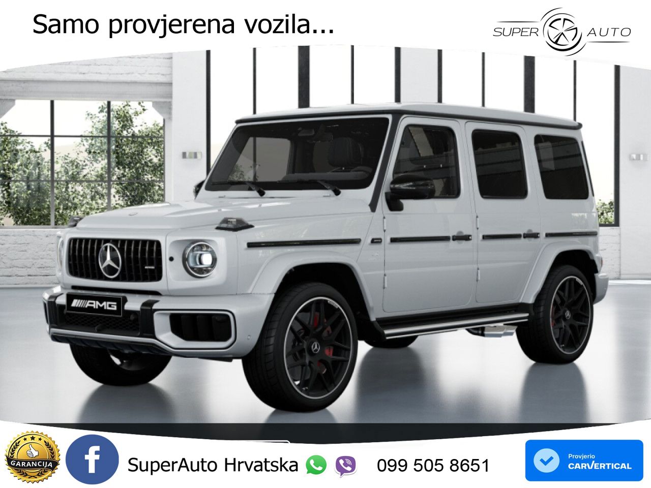 Mercedes AMG G 63 Long V8 (585 KS) 4MATIC 9G-TRONIC AMG SPEEDSHIFT TCT Exclusive LED+ACC