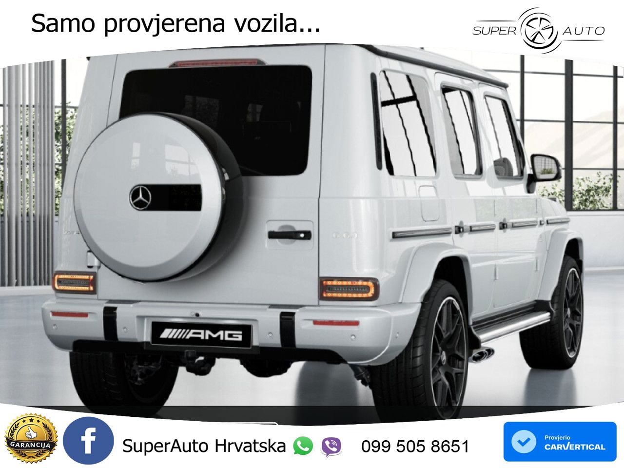 Mercedes AMG G 63 Long V8 (585 KS) 4MATIC 9G-TRONIC AMG SPEEDSHIFT TCT Exclusive LED+ACC