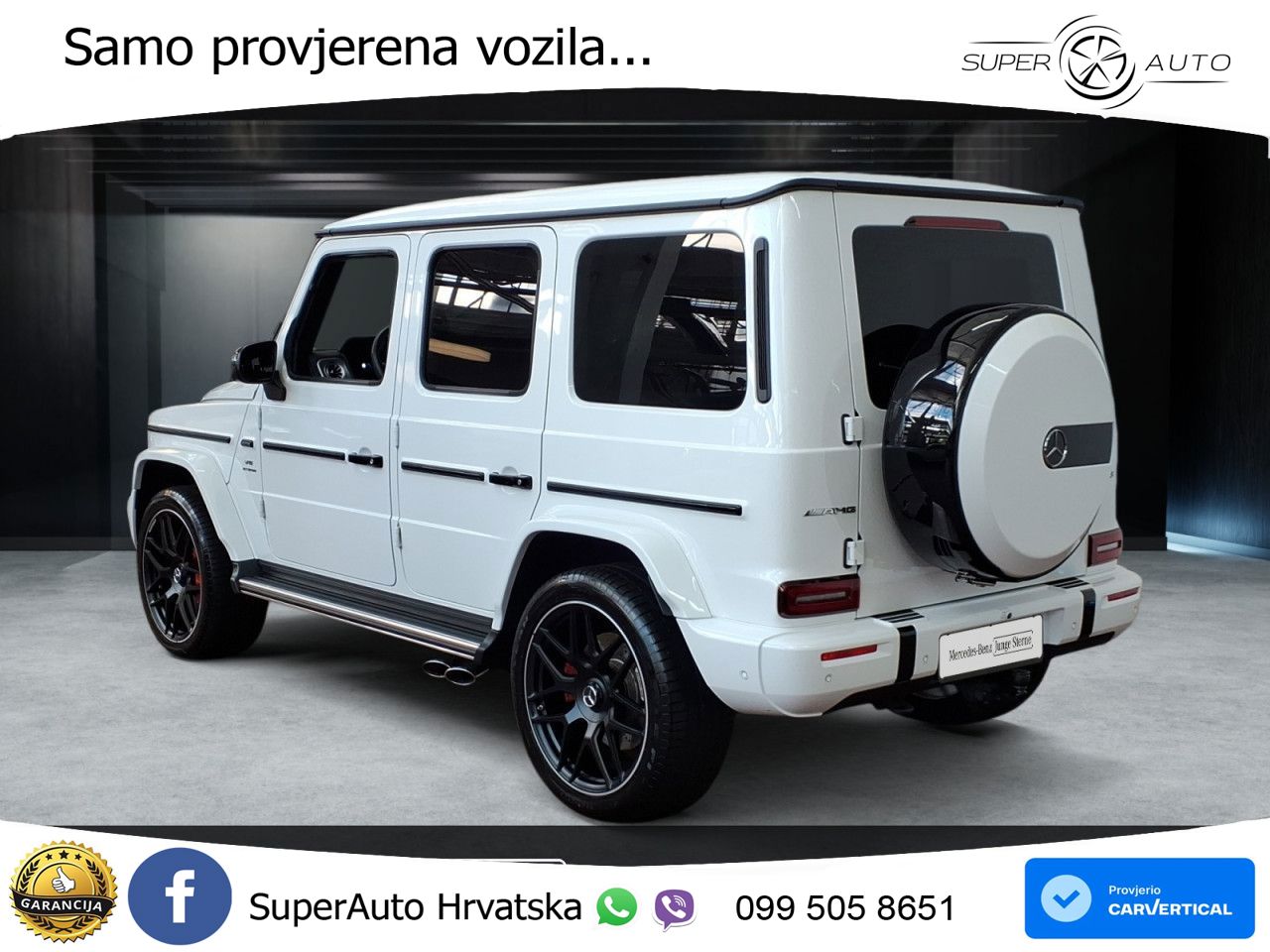 Mercedes AMG G 63 Long V8 (585 KS) 4MATIC 9G-TRONIC AMG SPEEDSHIFT TCT Exclusive LED+ACC