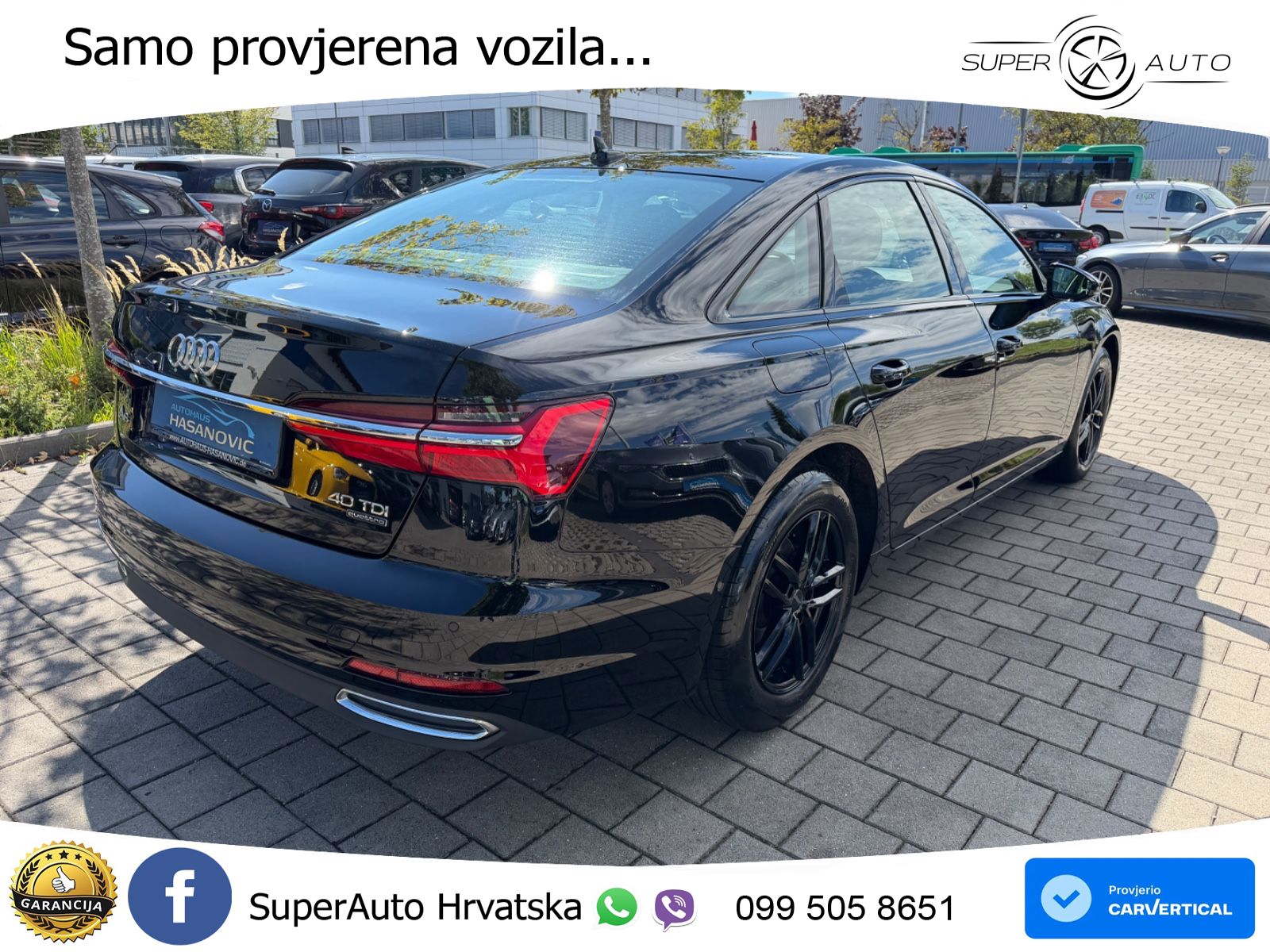 Audi A6 40 TDI (204 KS) quattro ultra S tronic LED+GR SJED+ACC