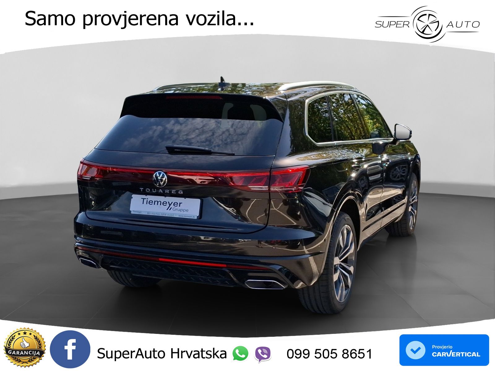 Volkswagen Touareg 3.0 V6 TDI (286 KS) 4MOTION Tiptronic ZRAČNI+ACC+GR SJED+KAM+PANO