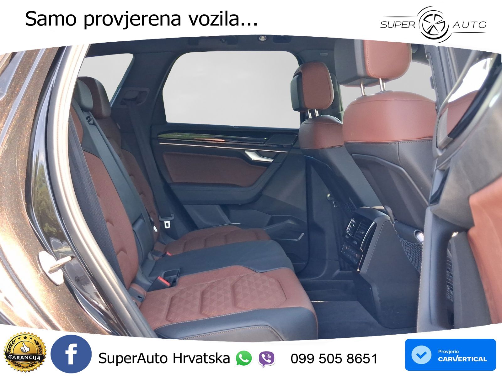 Volkswagen Touareg 3.0 V6 TDI (286 KS) 4MOTION Tiptronic ZRAČNI+ACC+GR SJED+KAM+PANO