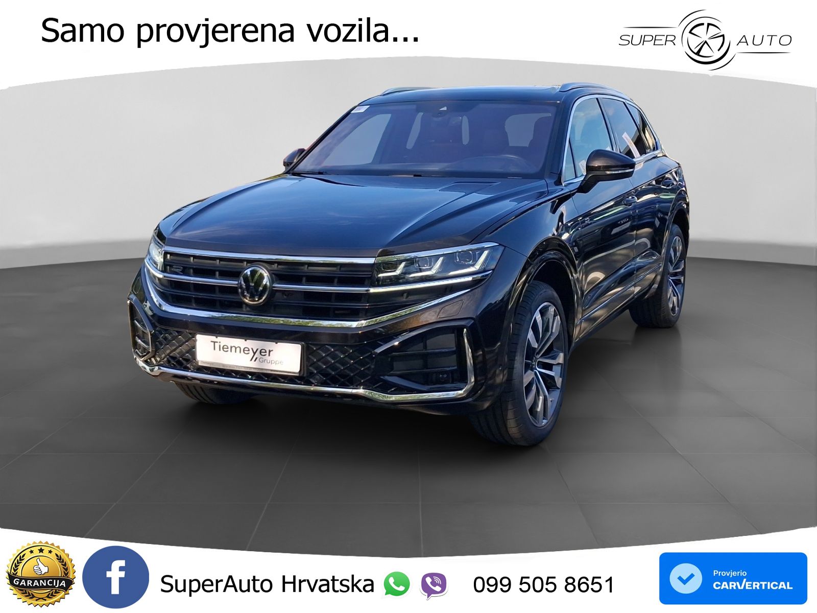 Volkswagen Touareg 3.0 V6 TDI (286 KS) 4MOTION Tiptronic ZRAČNI+ACC+GR SJED+KAM+PANO