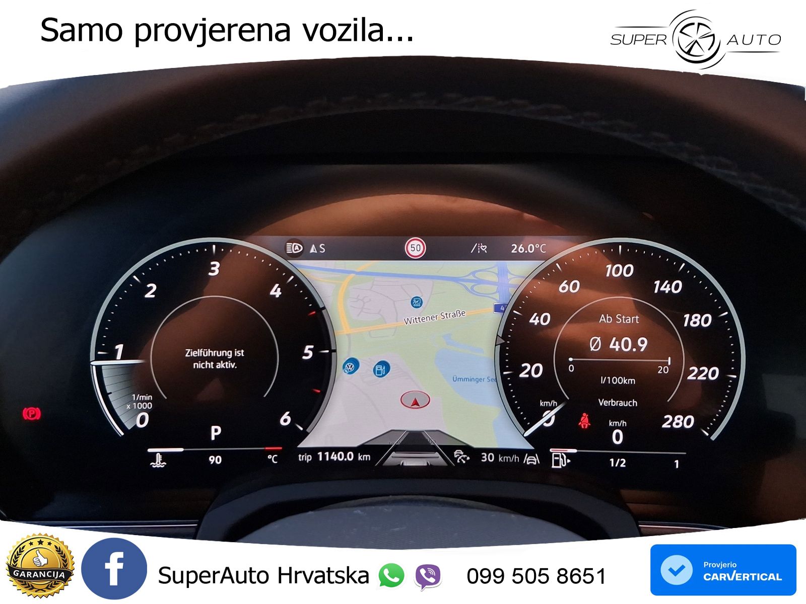 Volkswagen Touareg 3.0 V6 TDI (286 KS) 4MOTION Tiptronic ZRAČNI+ACC+GR SJED+KAM+PANO