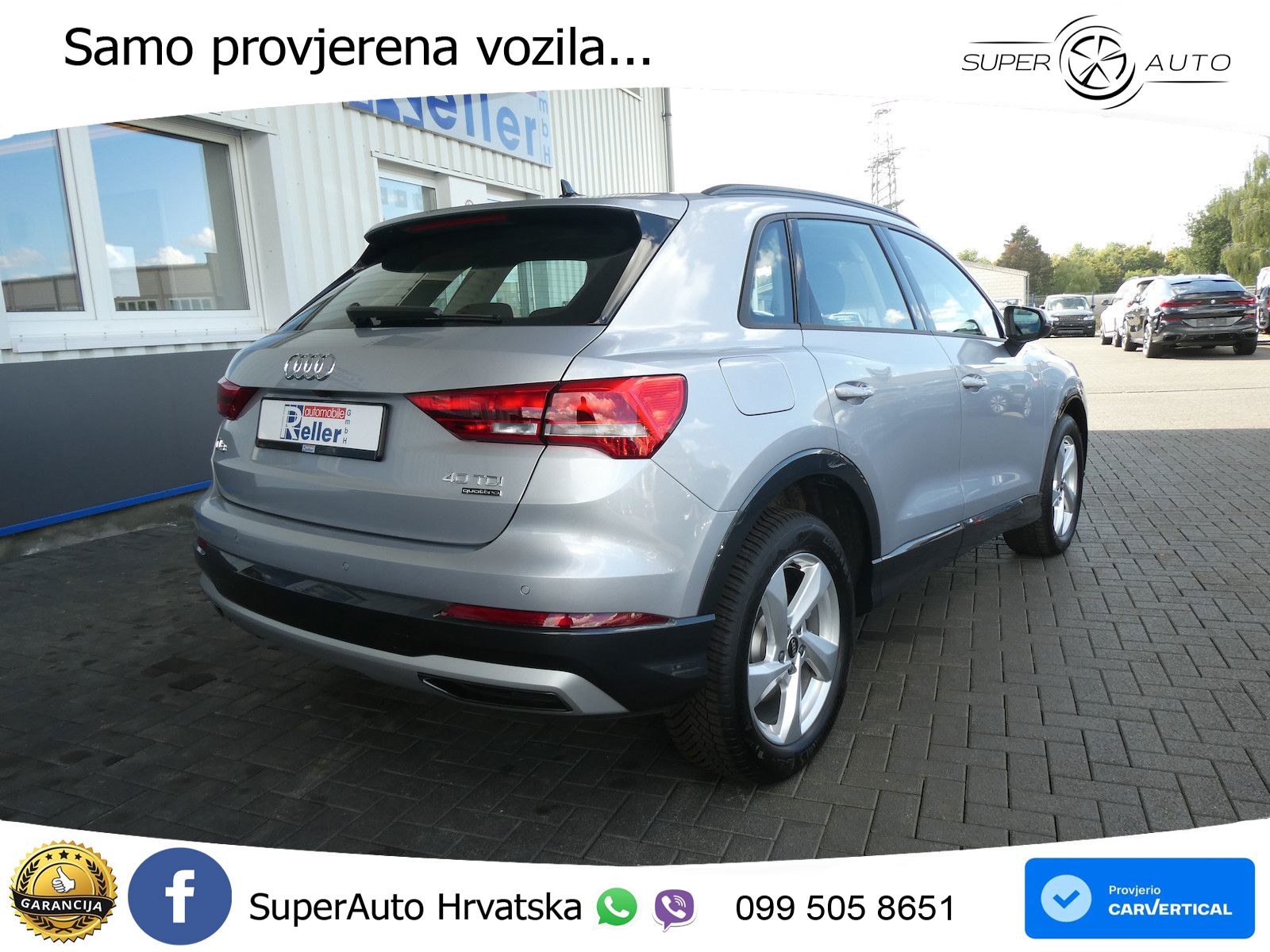 Audi Q3 40 TDI (200 KS) quattro S tronic advanced LED+GR SJED+ACC