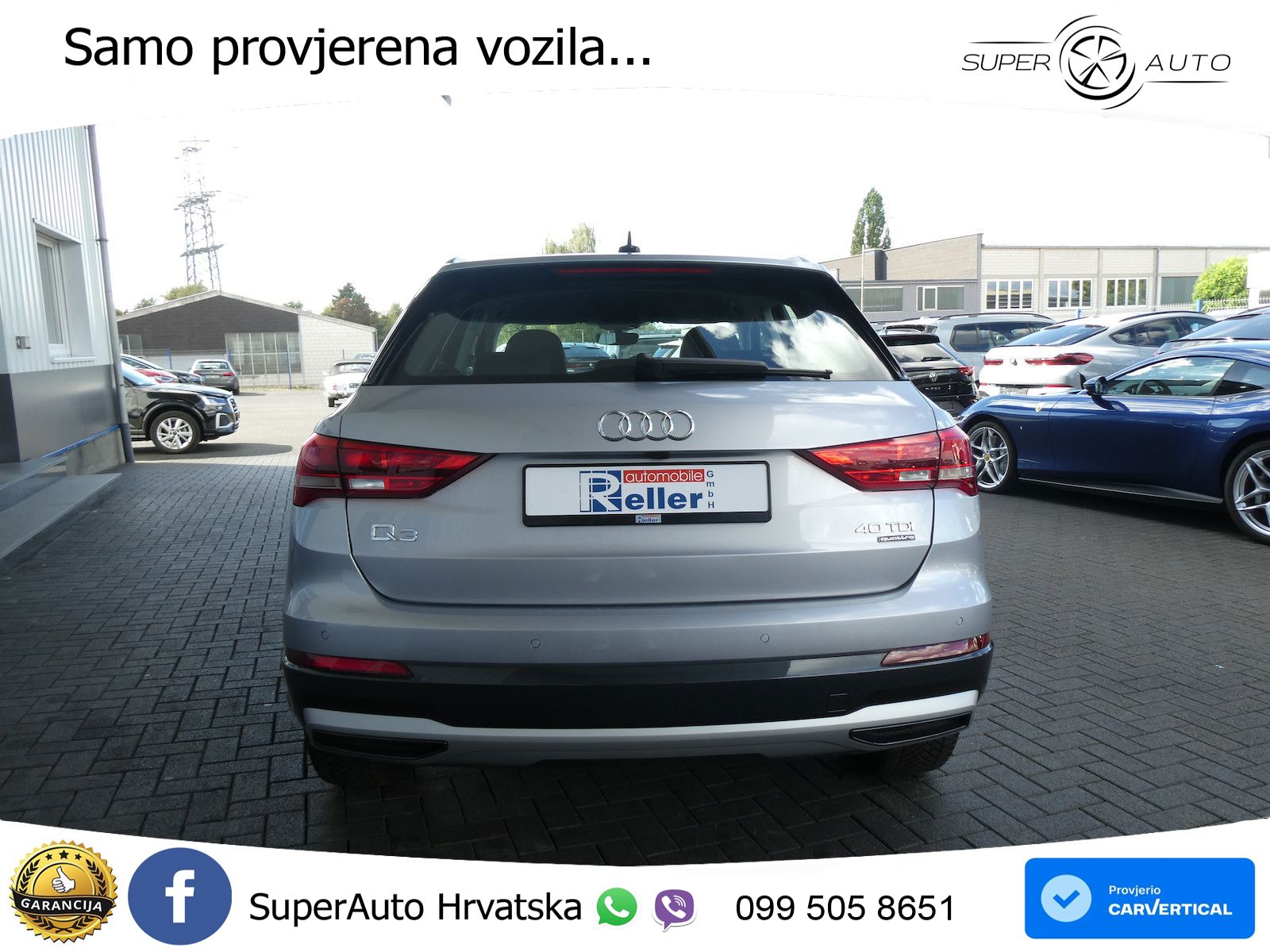 Audi Q3 40 TDI (200 KS) quattro S tronic advanced LED+GR SJED+ACC