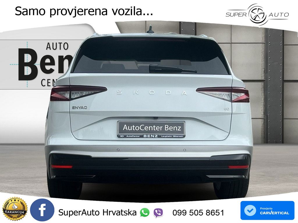 Škoda Enyaq 60 63 kWh (204 KS) LED+GR SJED+ACC