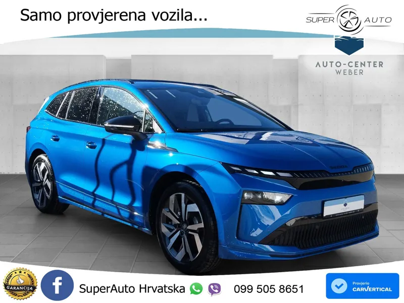 Škoda Enyaq 85 82 kWh (286 KS) SportLine LED+GR SJED+ACC