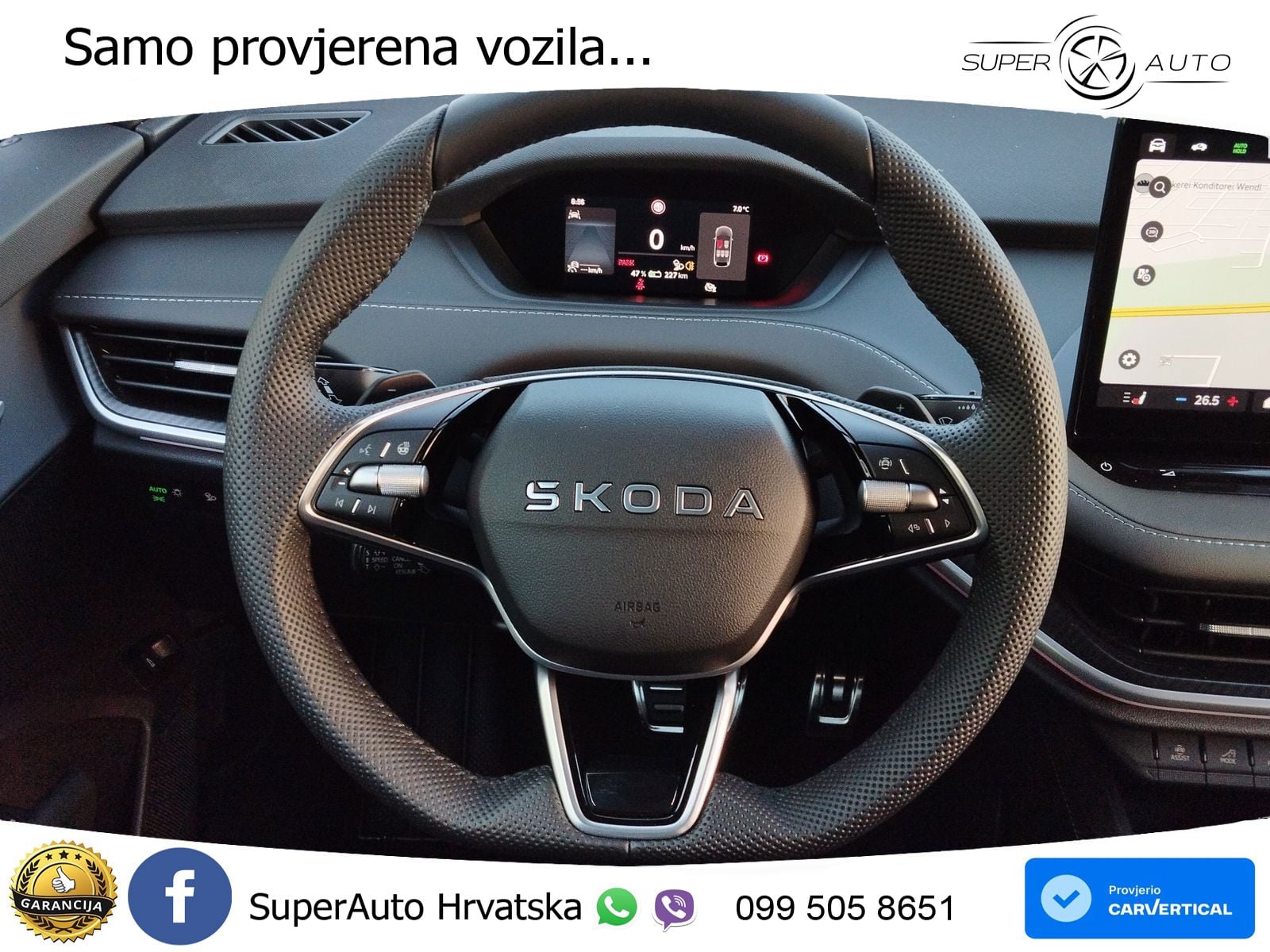 Škoda Enyaq 85 82 kWh (286 KS) SportLine LED+GR SJED+ACC