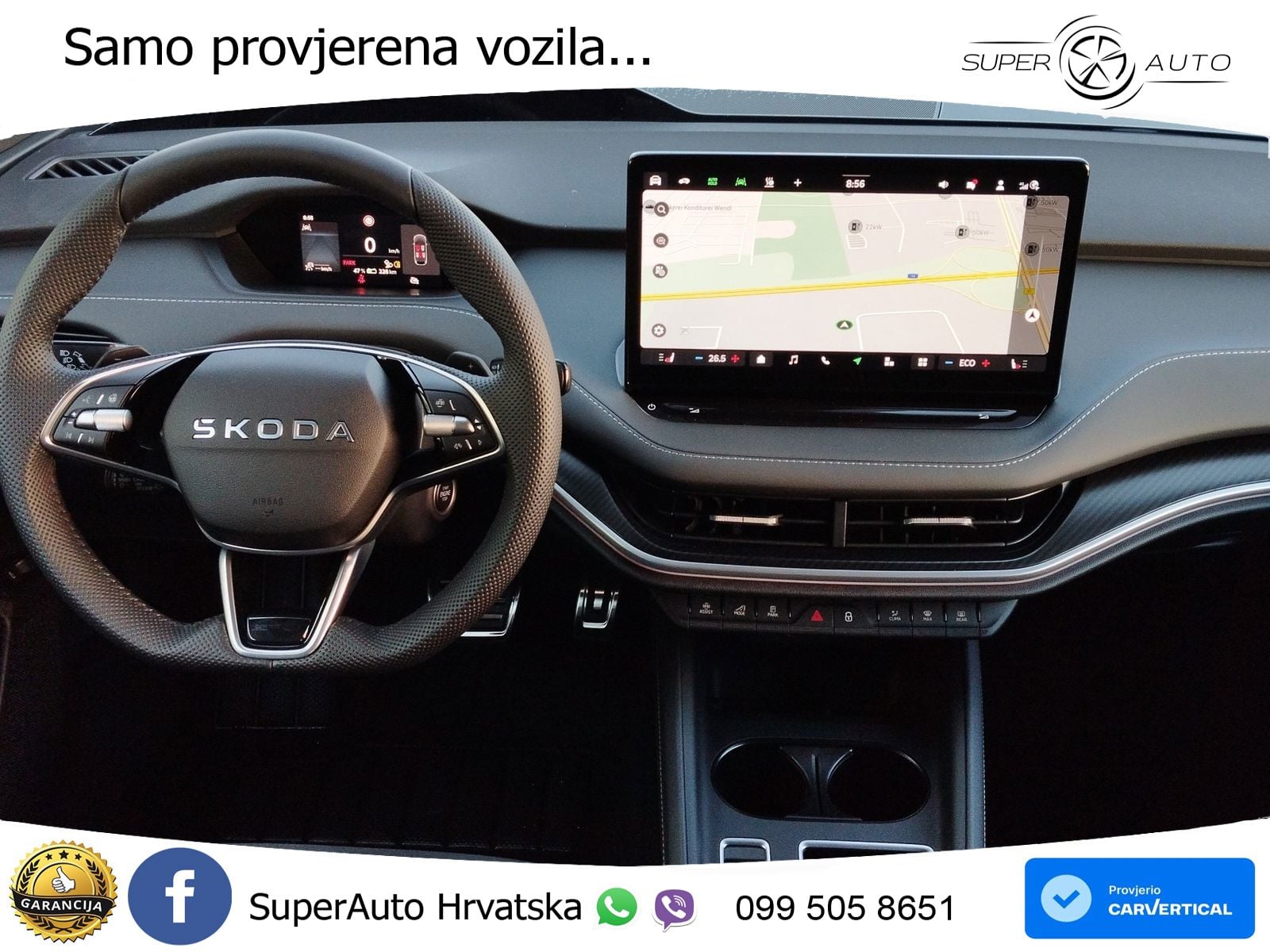 Škoda Enyaq 85 82 kWh (286 KS) SportLine LED+GR SJED+ACC