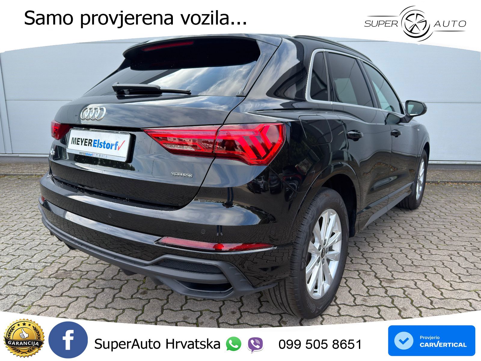 Audi Q3 40 TDI (200 KS) quattro S tronic S line LED+GR SJED+ACC