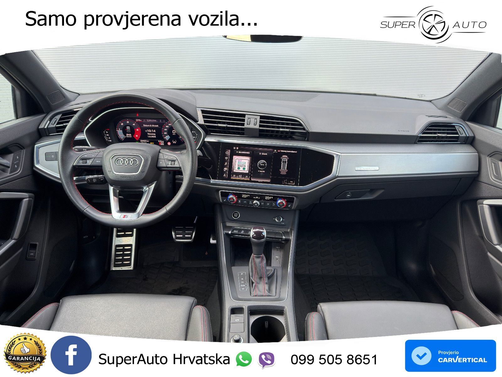 Audi Q3 40 TDI (200 KS) quattro S tronic S line LED+GR SJED+ACC