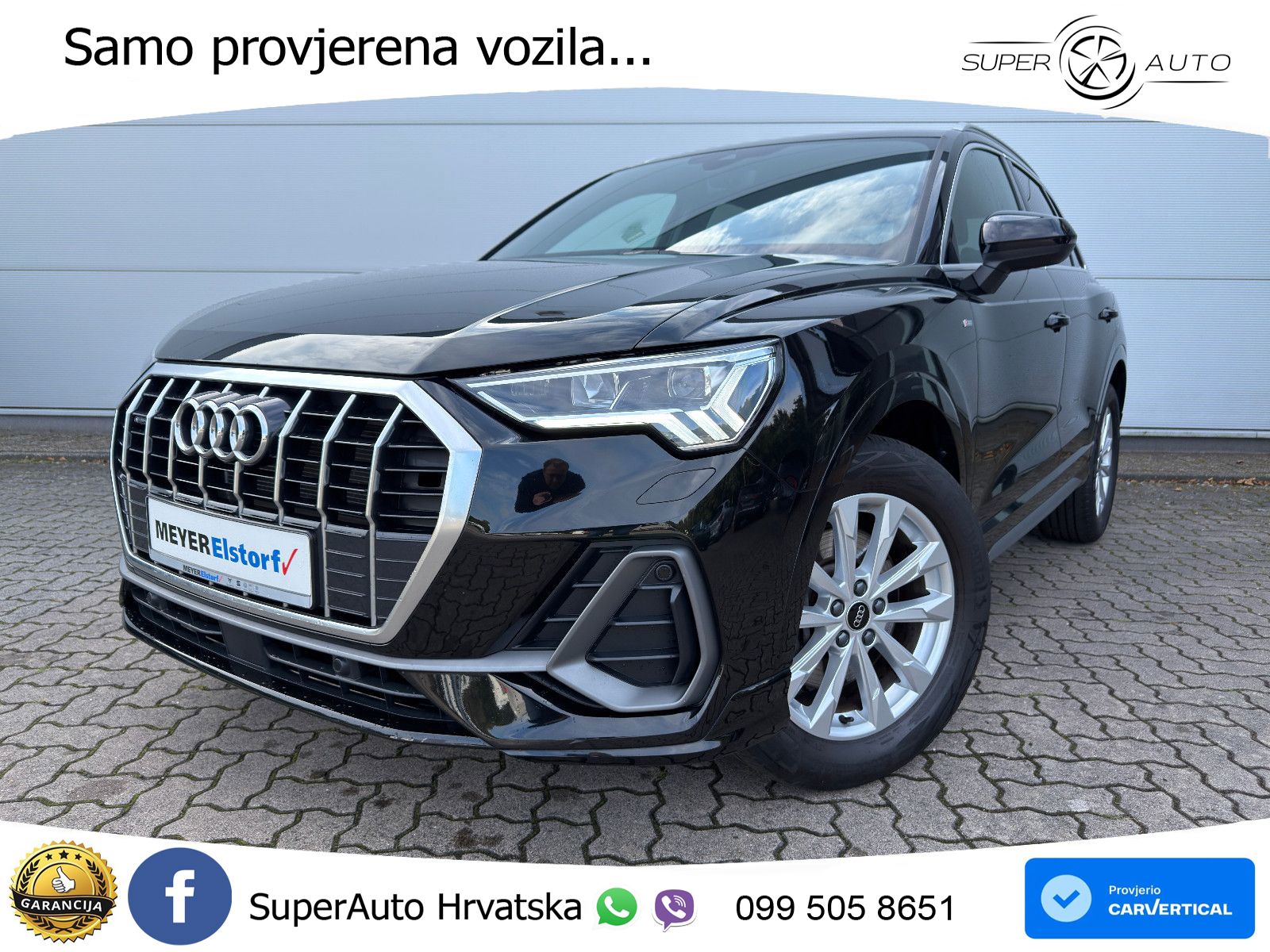 Audi Q3 40 TDI (200 KS) quattro S tronic S line LED+GR SJED+ACC