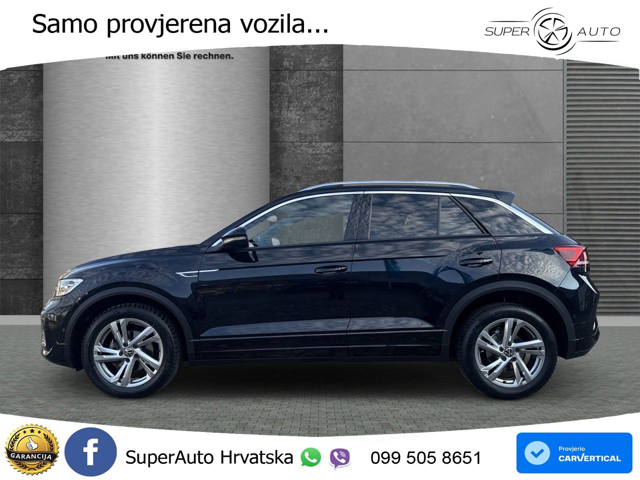 Volkswagen T-Roc 1.5 TSI (150 KS) DSG R-Line LED+GR SJED+ACC