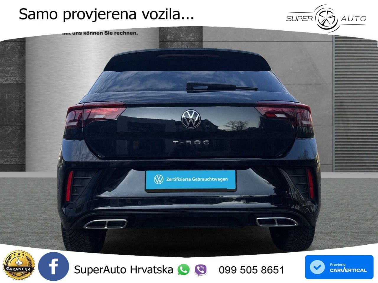 Volkswagen T-Roc 1.5 TSI (150 KS) DSG R-Line LED+GR SJED+ACC