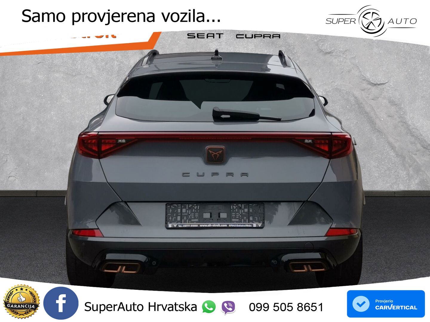 Cupra Formentor 1.4 TSI (245 KS) e-Hybrid DSG VZ LED+GR SJED+ACC