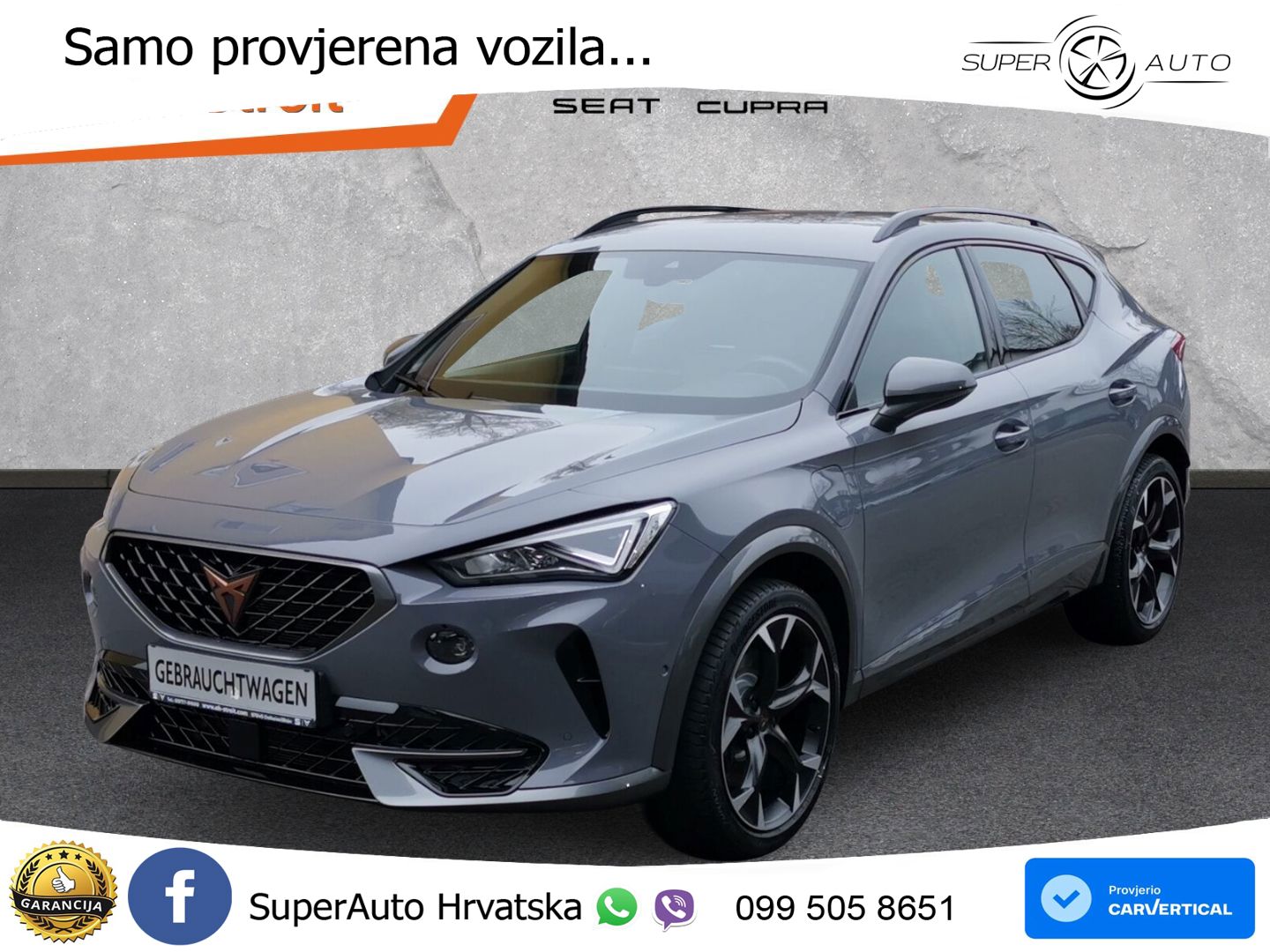 Cupra Formentor 1.4 TSI (245 KS) e-Hybrid DSG VZ LED+GR SJED+ACC