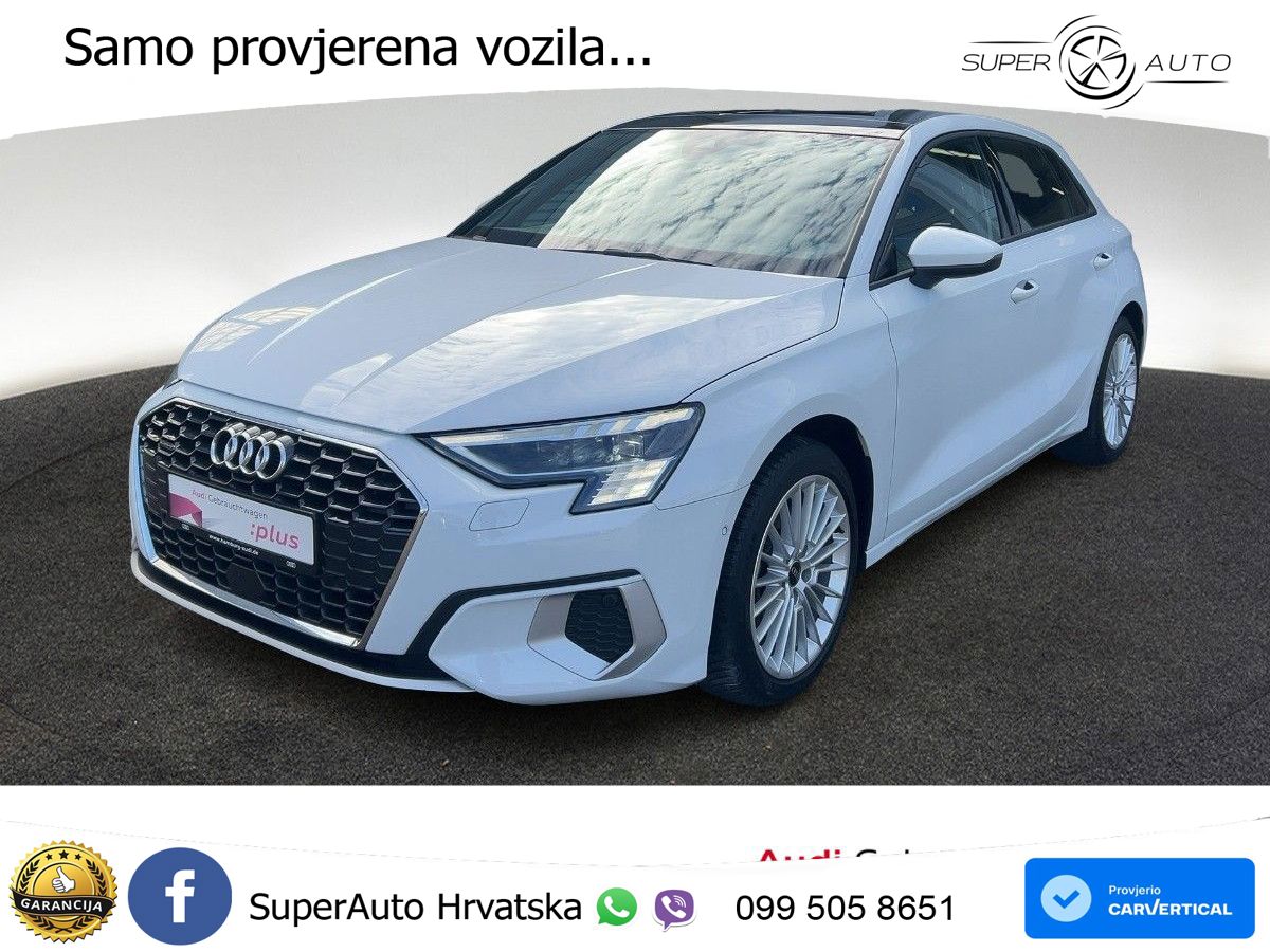Audi A3 40 TFSI (190 KS) quattro S tronic advanced MATRIX+GR SJED+KAM