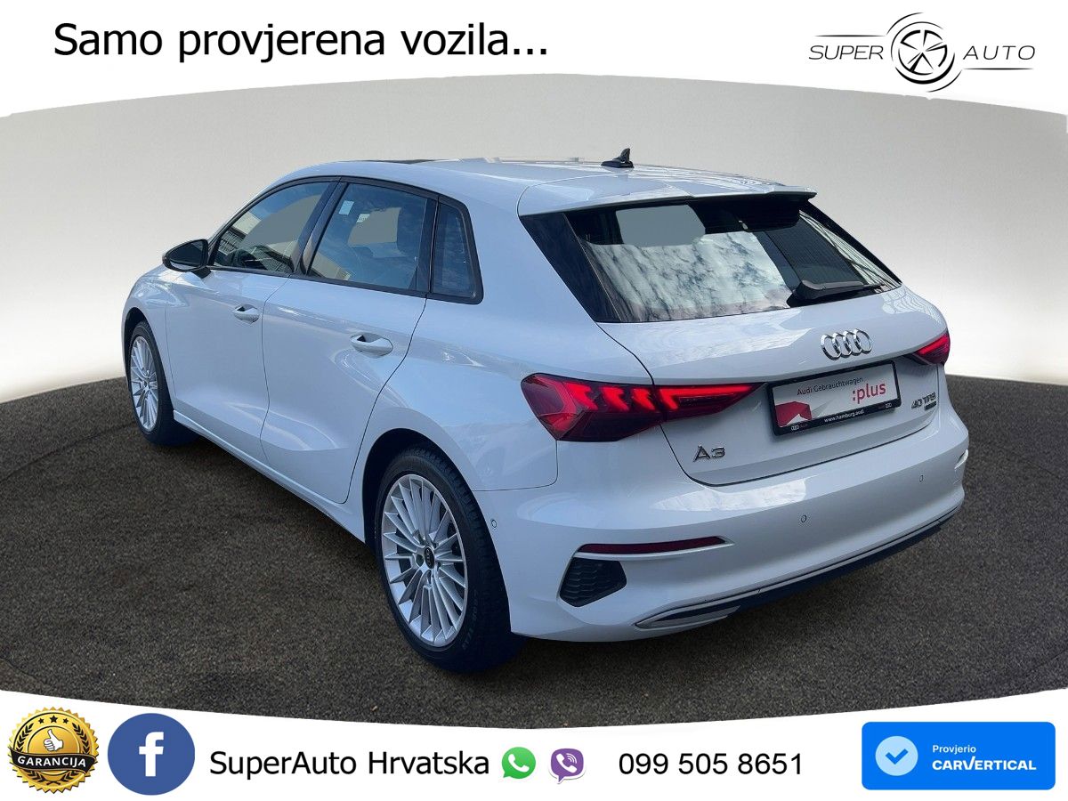 Audi A3 40 TFSI (190 KS) quattro S tronic advanced MATRIX+GR SJED+KAM