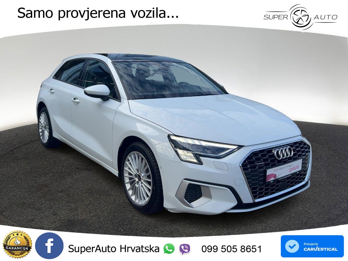 Audi A3 40 TFSI (190 KS) quattro S tronic advanced MATRIX+GR SJED+KAM