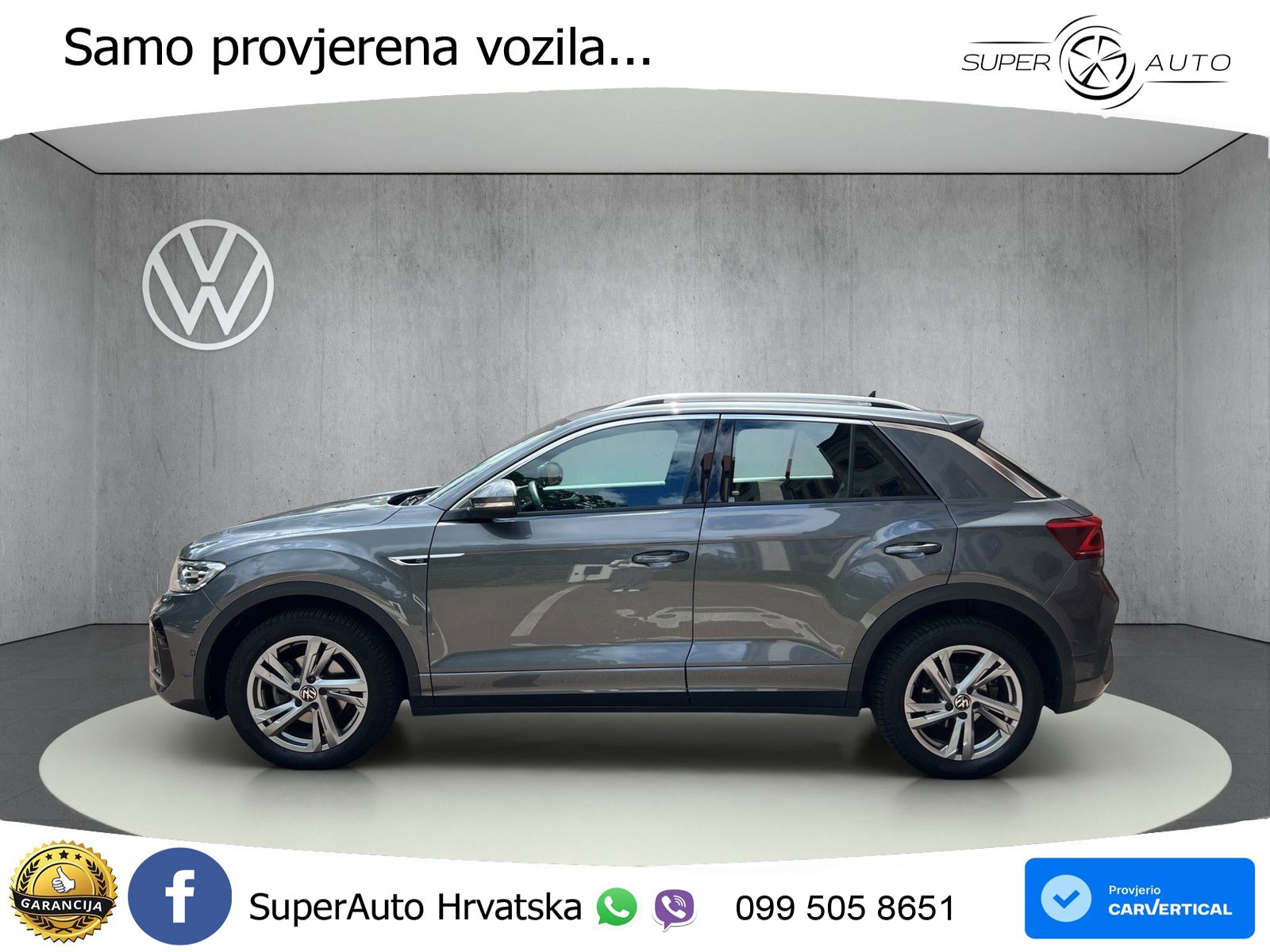 Volkswagen T-Roc 1.5 TSI (150 KS) R-Line LED+GR SJED+ACC